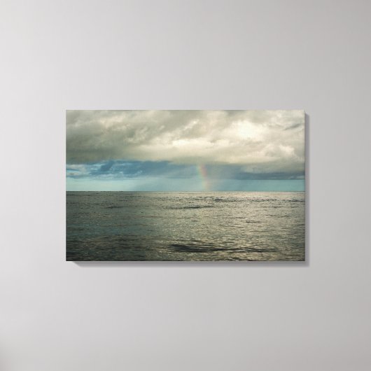 Ocean Rainbow – Sea and Sky Canvas Art (Voorkant)