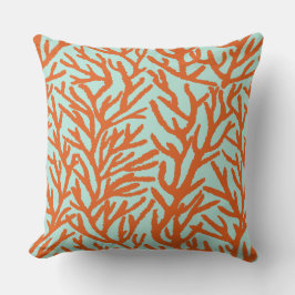 Ocean Red Coral Reef Kussen