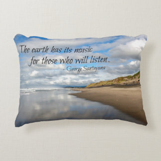 Ocean Reflections Inspirerend Quote Accent Kussen