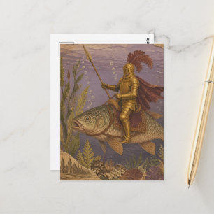 Ocean Ridder Fantasie Briefkaart