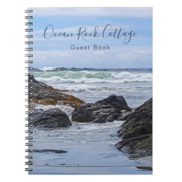 Ocean Rock Beach House Vacation Rental Guest Book Notitieboek