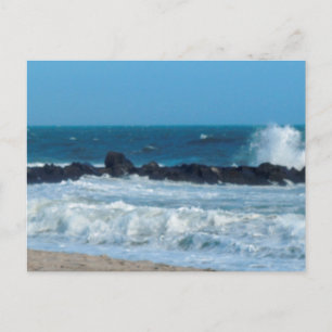 Ocean rocken strand Cape May Jersey Shore briefkaa Briefkaart