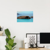 Ocean Rots Landschap Poster (Thuiskantoor)