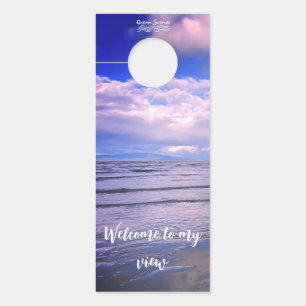 Ocean scene deur hanger