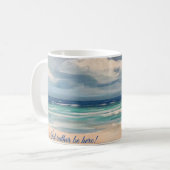 Ocean Scene Koffiemok (Voorkant links)