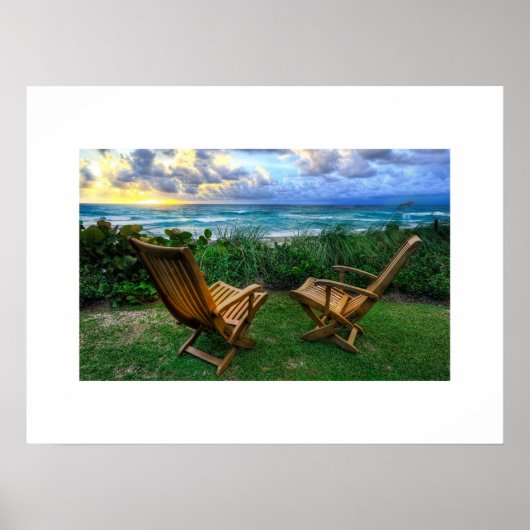 Ocean Scene Poster (Voorkant)