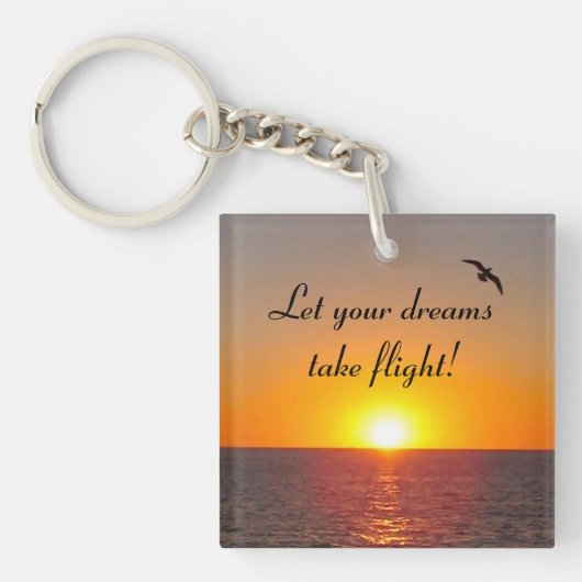 Ocean Scene Sleutelhanger (voorkant)