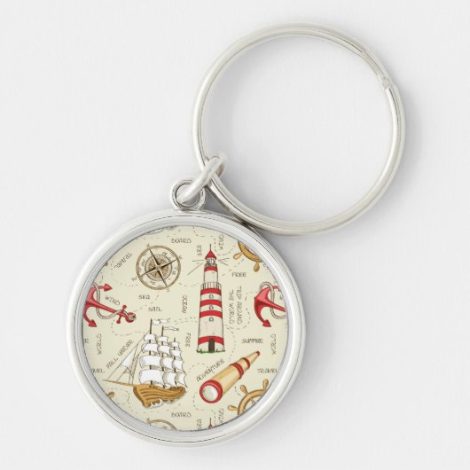 Ocean Scene Sleutelhanger (Voorkant)