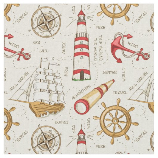 Ocean Scene Stof (Close Up)