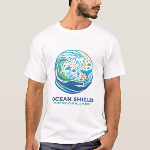 OCEAN SCHILD T-SHIRT