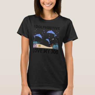 Ocean Scientist for Marine Science and Dolphin Des T-shirt