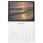 Ocean Scripture Bible Healing Verses 2019 Calendar Kalender (Jan 2026)