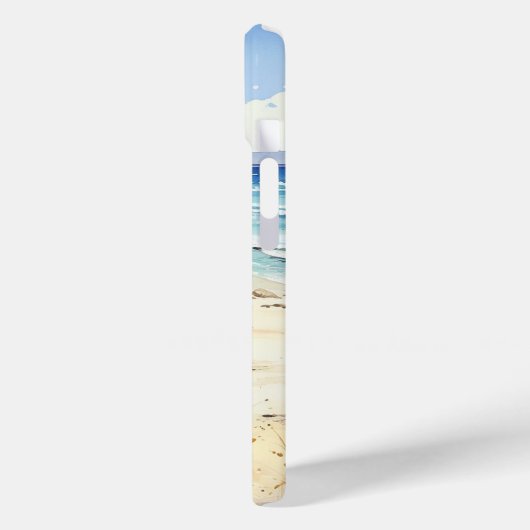 Ocean Seascape waterverf Case-Mate iPhone Case (Achterkant / Links)