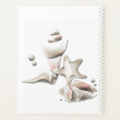 Ocean Seashells Beach gepersonaliseerd Planner (Achterkant)