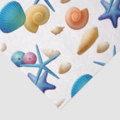 Ocean Seashells Decoupage Lg Elements Tissuepapier (Detail)