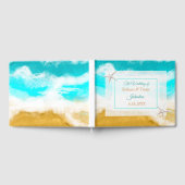 Ocean Seaside Coastal Starfish Wedding Gastenboek (Volledig)
