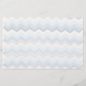 Ocean Shades Waterverf Chevron Briefpapier (Voorkant)