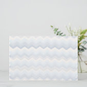 Ocean Shades Waterverf Chevron Briefpapier (Staand voorkant)