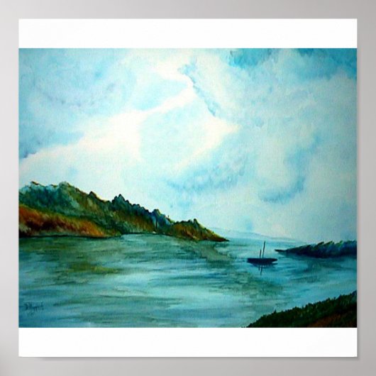 Ocean Shore Poster (Voorkant)