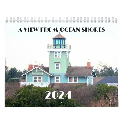 Ocean Shores, WA, Calendrier photo Pittoresque (Protection)