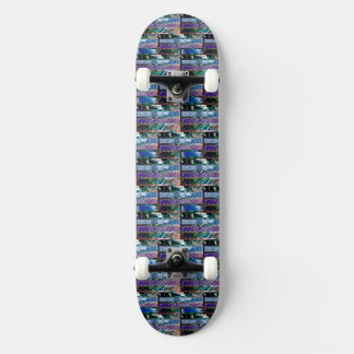 #OCEAN&SKY #THESURFINGMERMAID @ MAGHIE.ORG SKATEBOARD