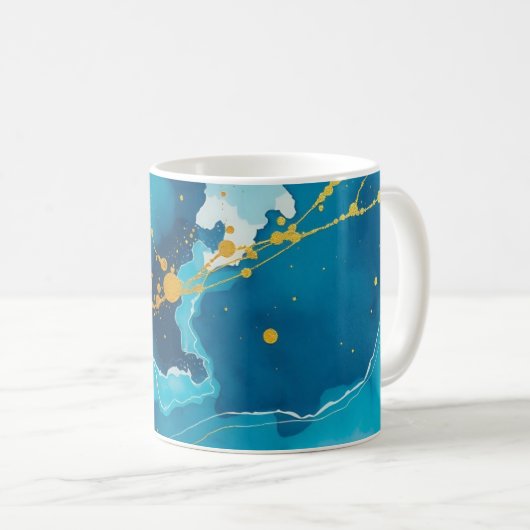 "Ocean Splash" mug par DAKiimage (Devant droit)