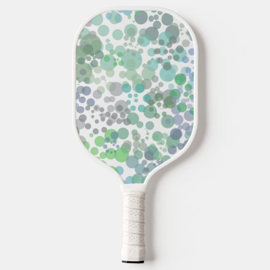Ocean Spray Water Druppelt Waterverf Art Pickleball Paddle (Achterkant)