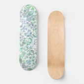 Ocean Spray Water Druppelt Waterverf Art Skateboard (Voorkant)