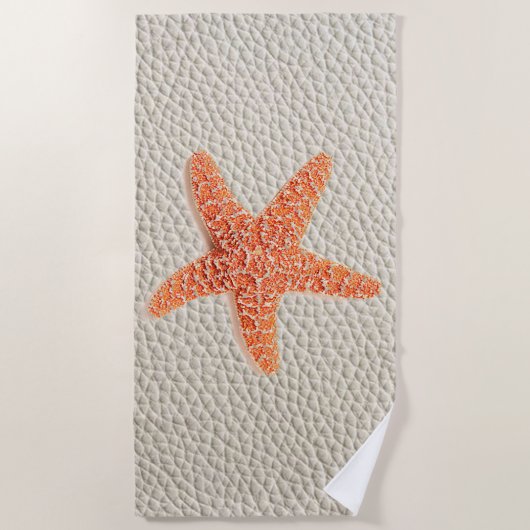 Ocean Starfish Beach Towel Strandlaken (Voorkant)