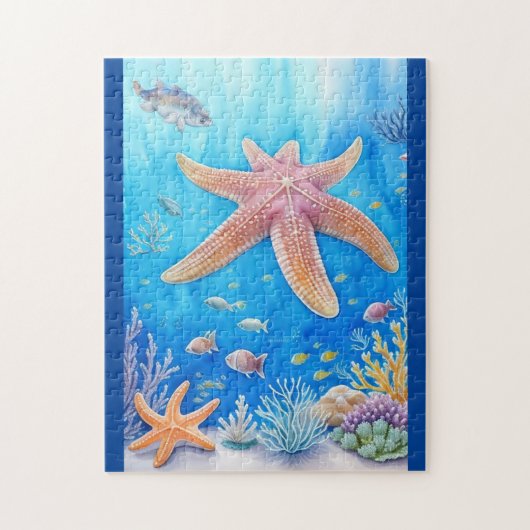 Ocean Starfish Legpuzzel (Verticaal)