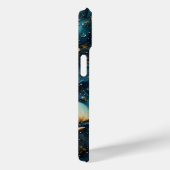 Ocean Starfish Motif iPhone 15 Coque (Verso / Droite)