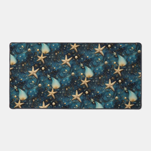Ocean Starfish Pattern Desk Mat (Voorkant)