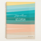 Ocean Stripe Planner (Voorkant)