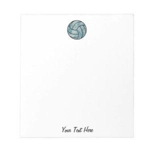 Ocean Summer Beach Waves Volleybal gepersonaliseer Notitieblok