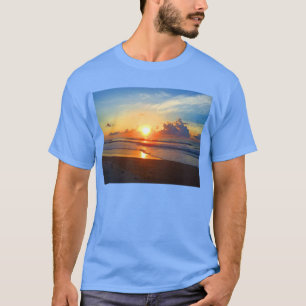 Ocean Sun Briefkaart T-shirt