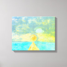 Ocean Sun Canvas