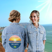 Ocean, Sun en Zee Turtle Vakantie Denim Jacket