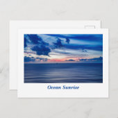 Ocean Sunrise Briefkaart (Voorkant / Achterkant)