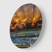 Ocean Sunrise Grote Klok (Hoek)