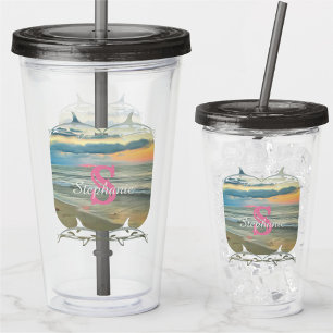 Ocean Sunset 0735 Acryl Drinkbeker