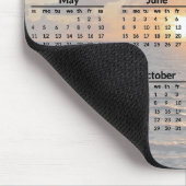 Ocean Sunset 2025 Kalender Mousepad Muismat (Hoek)
