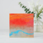 Ocean Sunset Abstract (Staand voorkant)