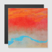 Ocean Sunset Abstract (Voorkant / Achterkant)