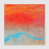 Ocean Sunset Abstract (Voorkant)