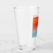 Ocean Sunset Abstract Glas (Rechts)