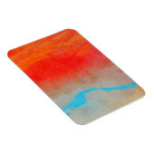 Ocean Sunset Abstract Magneet (Rechterzijde)