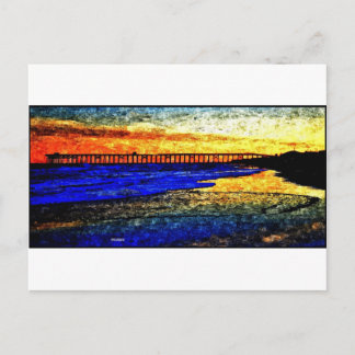 Ocean SunSet Briefkaart