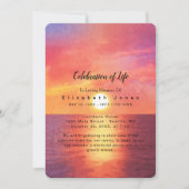 Ocean Sunset Celebration of Life Funeral (Voorkant)