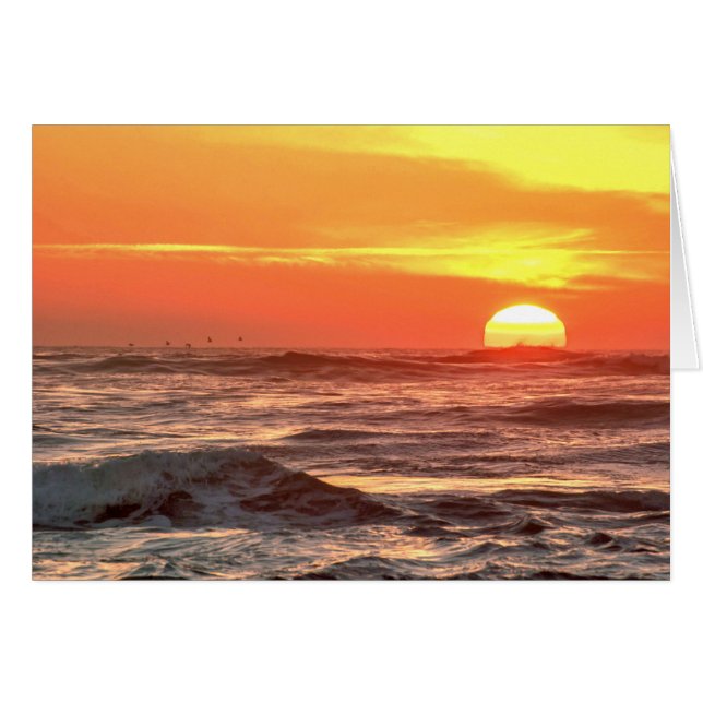 Ocean Sunset Display (Voorkant Horizontaal)