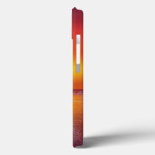 Ocean Sunset Dolphins Couple Paring Love iPad Cas Case-Mate iPhone Case (Achterkant / Links)